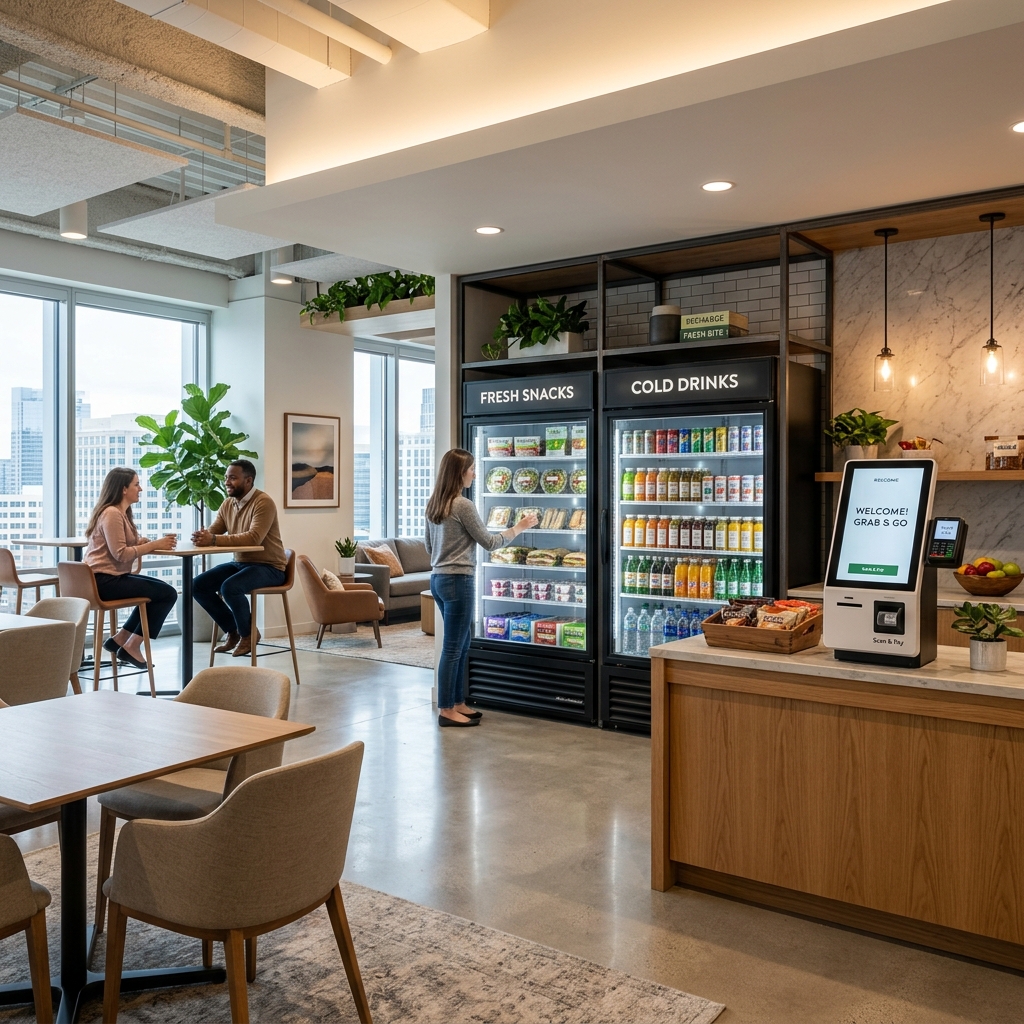 High End Corporate Break Room and Micro Market