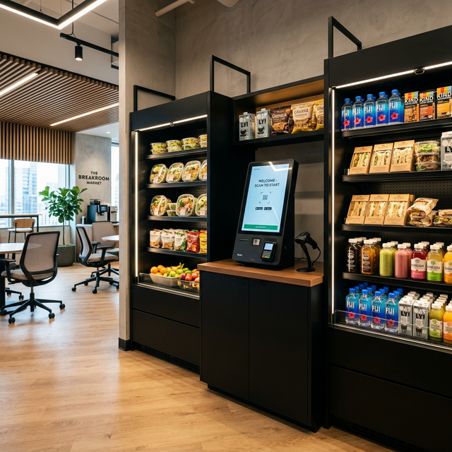 VendSmart Jacksonville Micro Market Installation